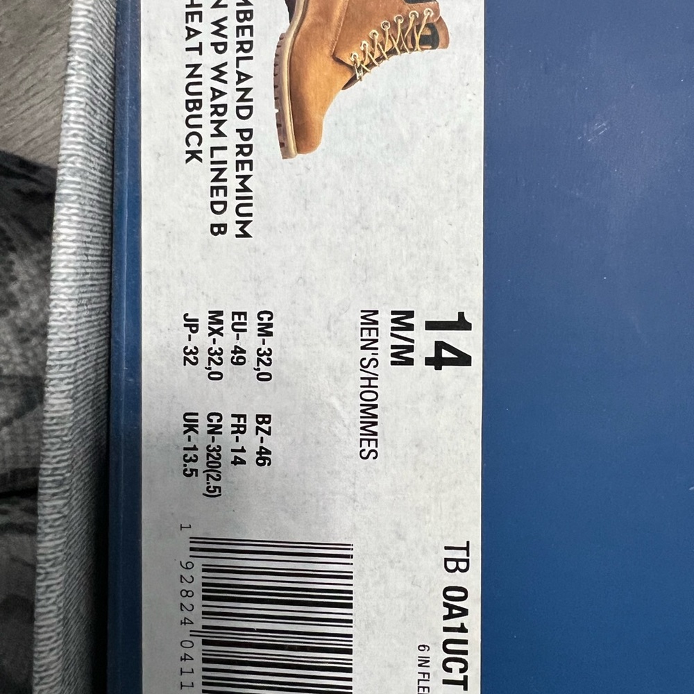 Brand new Champion Timberland lined boots